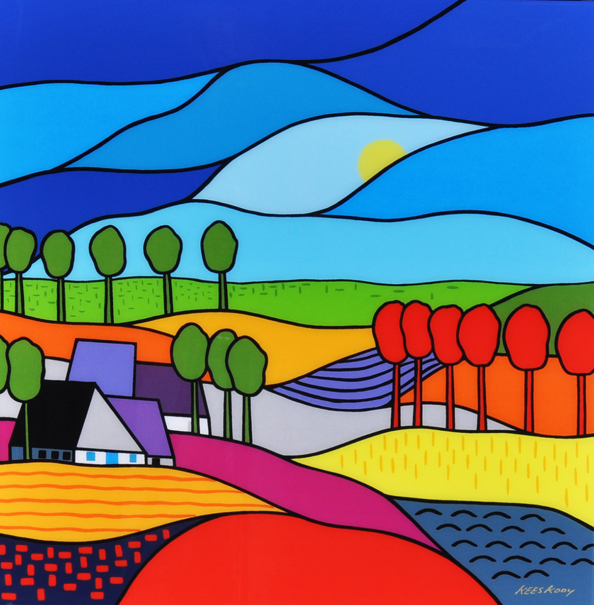 Kees Kooij + Bloeiende velden